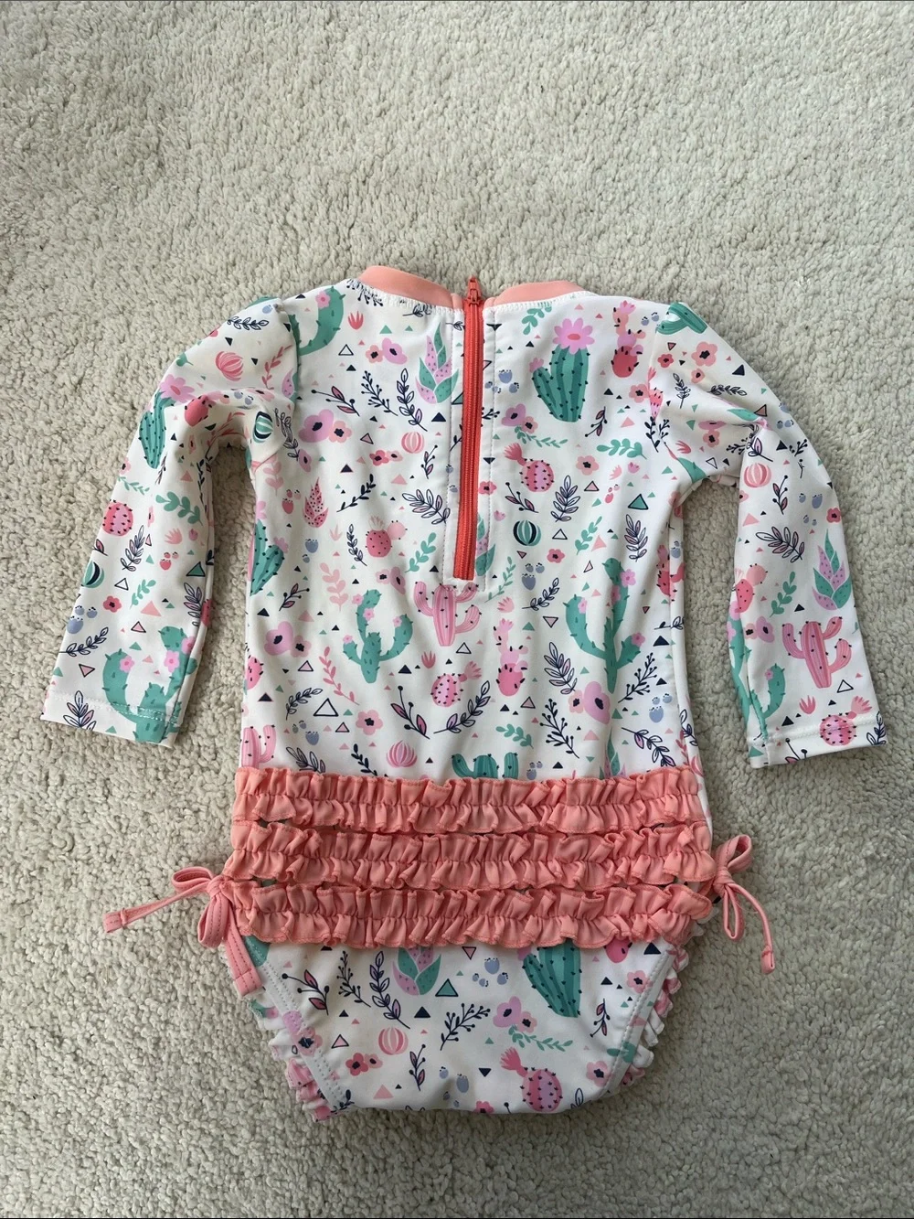 Ruffle Butts 12-18 M Cactus Bathing suit